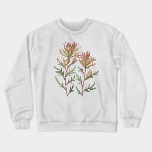 Wyoming State Flower Indian Paintbrush Crewneck Sweatshirt